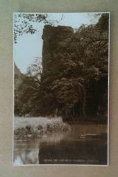 Sepia Real Photograph of The Ilam Rock Dovedale. - 242601 - Postcard