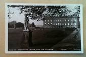 Real Photograph of Chatsworth House from the Gardens. - 242610 - Postcard