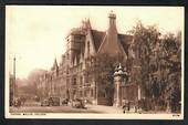 Postcard of Balliol College Oxford. Three nice cars. - 243245 - Postcard