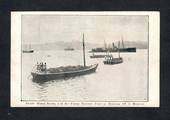 FIJI Postcard of Fijian Natives punting Bananas off to Steamer. - 243842 - Postcard