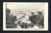 FIJI Postcard of Suva Harbour and Wharf showing Native Quarter. - 243844 - Postcard