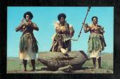 FIJI Coloured Postcard. Beating the Lali. - 243872 - Postcard