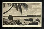 FIJI Real Photograph of Coastal Rocks Rotuma. - 243876 - Postcard