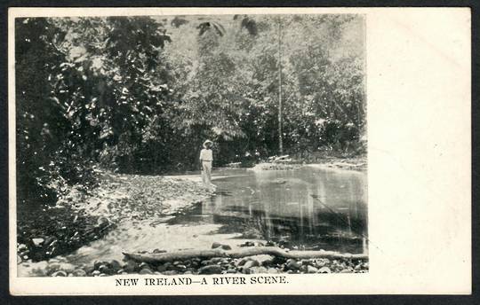PAPUA NEW GUINEA Postcard of River Scene New Ireland. - 243906 - Postcard