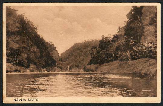Sepia Postcard of Navua River. - 243910 - Postcard