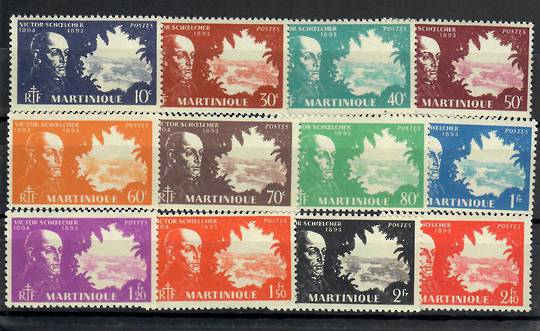 MARTINIQUE 1945 Definitives. Set of 19. - 24504 - Mint