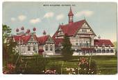 Coloured postcard of Bath Buildinggs Rotorua. - 245908 - Postcard