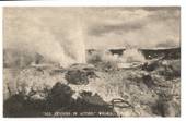 Postcard of "all" Geysers in action. - 245933 - Postcard