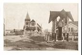 Postcard of Maori Church and Queen Victoria Monument. - 245946 - Postcard