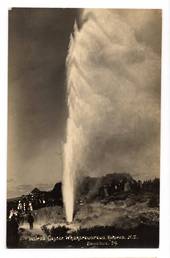 Real Photograph of Wairoa Geyser Whakarewarewa. - 245966 - Postcard