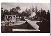 Real Photograph of Band Stand Sanatorium Grounds Rotorua. - 245967 - Postcard