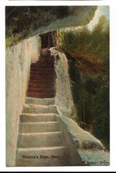 Coloured postcard of Hinemoa's Steps Okere. - 245975 - Postcard