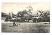 Postcard by Muir & Moodie of Sanatorium Grounds showing Mt Ngongataha Rotorua. - 246049 - Postcard