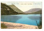 Coloured Postcard by Muir & Moodie of Blue Lake Tikitapu. - 246069 - Postcard