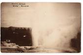 Real Photograph of Pohutu Geyser Whakarewarewa. - 246078 - Postcard