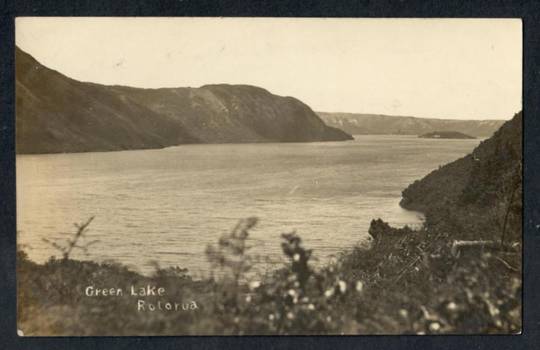 Real Photograph of Green Lake. - 246096 - Postcard