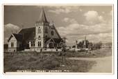 Real Photograph by N S Seaward of Rotorua Maori Church. - 246106 - Postcard