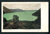 Superb Coloured Postcard of Rotokakahi or Green Lake with the Maori Girl on the reverse. - 246175 - Postcard