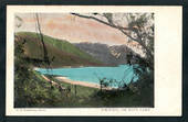 Superb Coloured Postcard of Tikitere or Blue Lake with the Maori Girl on the reverse. - 246176 - Postcard