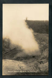 Real Photograph by Radcliffe of the Karapiti Blowhole Wairakei. - 246765 - Postcard