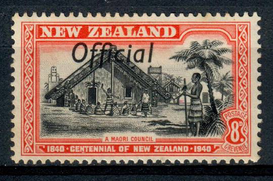 NEW ZEALAND 1940 Centennial Official 8d Maori Council. - 247 - UHM