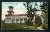 Coloured postcard of Government House Wellington. - 247343 - Postcard