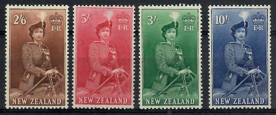 NEW ZEALAND 1953 Elizabeth 2nd Definitives. The high values. Set of 4. - 24776 - LHM