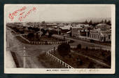 Real Photograph of Main Street Pahuatua. - 247862 - Postcard