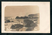 Real Photograph. The angy sea Sumner. - 248302 - Postcard