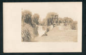 Early Undivided  Real Photograph of Avon River Christchurch. - 248324 - Postcard