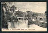 Early Undivided Postcard of Hereford Street Bridge Christchurch. - 248336 - Postcard
