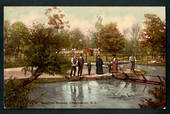 Coloured Postcard of Botannical Gardens Christchurch. - 248343 - Postcard