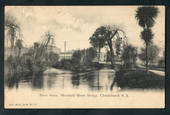 Postcard of Hereford Street Bridge River Avon Christchurch. - 248356 - Postcard