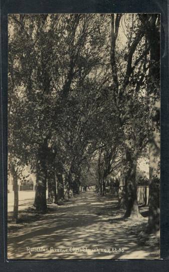 CHRISTCHURCH Rolleston Avenue Real Photograph by Radcliffe. - 248377 - Postcard