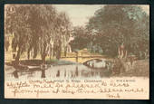 Early Undivided Postcard by Muir & Moodie of Armagh Street Bridge Christchurch.Tinted. - 248543 - Postcard