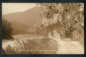 Real Photograph by Radcliffe of Hawk's Crag Buller Gorge. - 248756 - Postcard