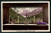 Real Photograph by A B Hurst & Son of Franz Josef Glacier from Waiho Chapel. - 248766 - Postcard