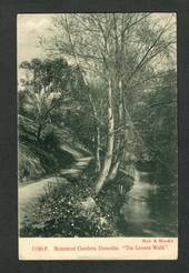 Coloured Postcard by Muir & Moodie of The Lovers' Walk Botannical Gardens Dunedin. - 249103 - Postcard