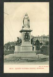 Early Undivided Postcard by Muir & Moodie of Queen Victoria Statue Dunedin. - 249131 - Postcard