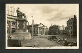 Real Photograph by A B Hurst & Son of Stuart Statue Dunedin. - 249137 - Postcard