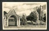 Real Photograph by A B Hurst & Son of Boys' High School Dunedin. - 249148 - Postcard