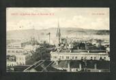 Postcard by Muir & Moodie of a balloon view of Dunedin. - 249154 - Postcard