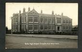Real Photograph by Radcliffe of Girls' High School Dunedin. - 249157 - Postcard