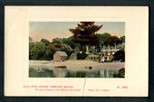 Coloured Postcard of Post Office (Ulva Island) Stewart Island. Tear at bottom. - 249316 - Postcard