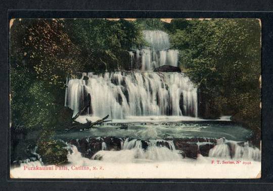 CATLINS Purakaunui Falls. Coloured Postcard. - 249328 - Postcard