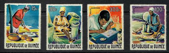 GUINEA 1965 Native Handicrafts. Set of 6. - 24933 - Mint