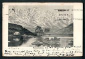 Early Undivided Postcard of The Remarkables. - 249424 - Postcard