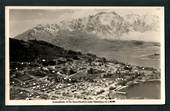 Real Photograph by A B Hurst & Son of Queenstown and the Remarkables. - 249426 - Postcard