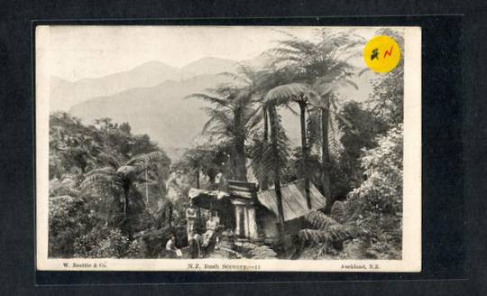 Bush Scenery.  A loggers hut ???? Postcard. - 249757 - Postcard