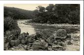 NEW ZEALAND Real Photograph of brilliant river scene. - 249777 - Postcard